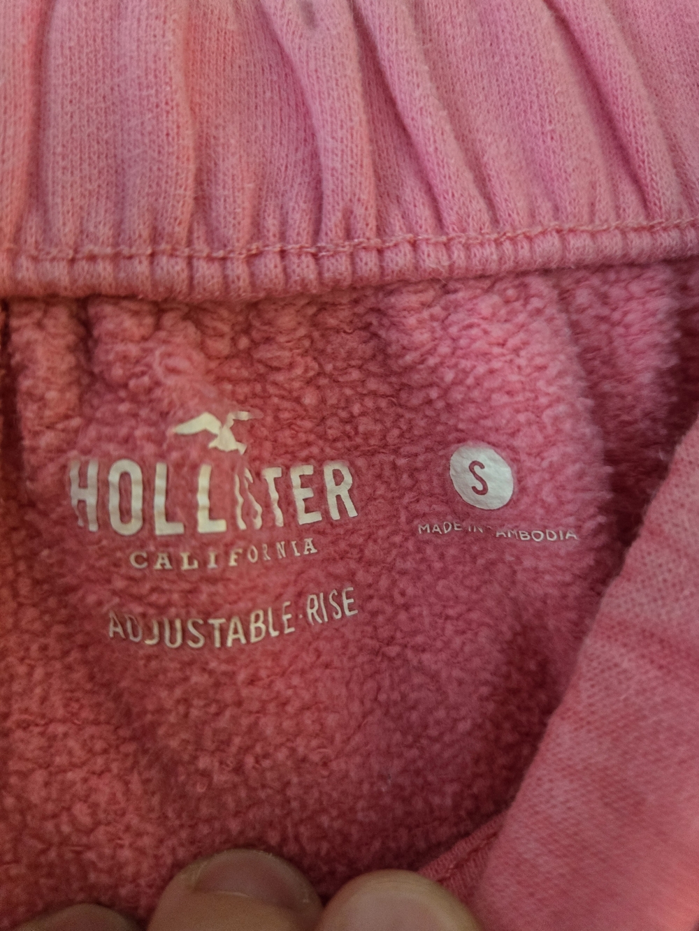 Hollister California Women's Pink Cozy Sweatshirt & Jogger Set - Picture 4 of 7